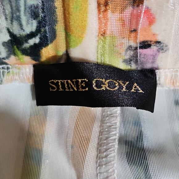 Stine Goya Andy Flare Pants Abstract Floral retro hippie Size XS - Picture 6 of 8